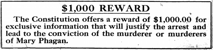 Thousand Dollar Reward