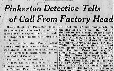 Pinkerton Detective Tells of Call